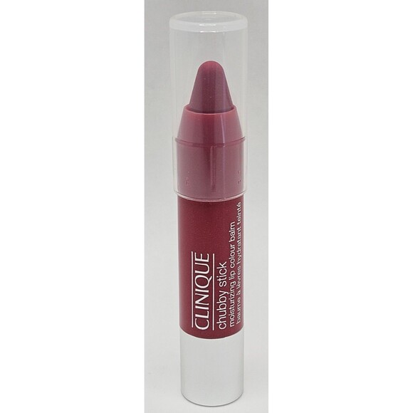 CLINIQUE #07 SUPER STRAWBERRY CHUBBY STICK MOISTURIZING LIP COLOUR BALM NEW - Picture 1 of 3
